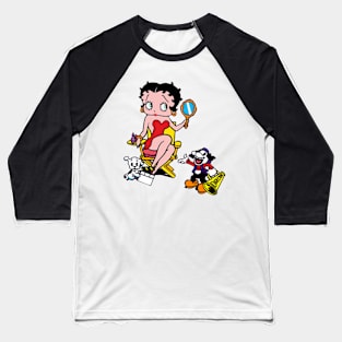 Betty Boop new 10 Baseball T-Shirt